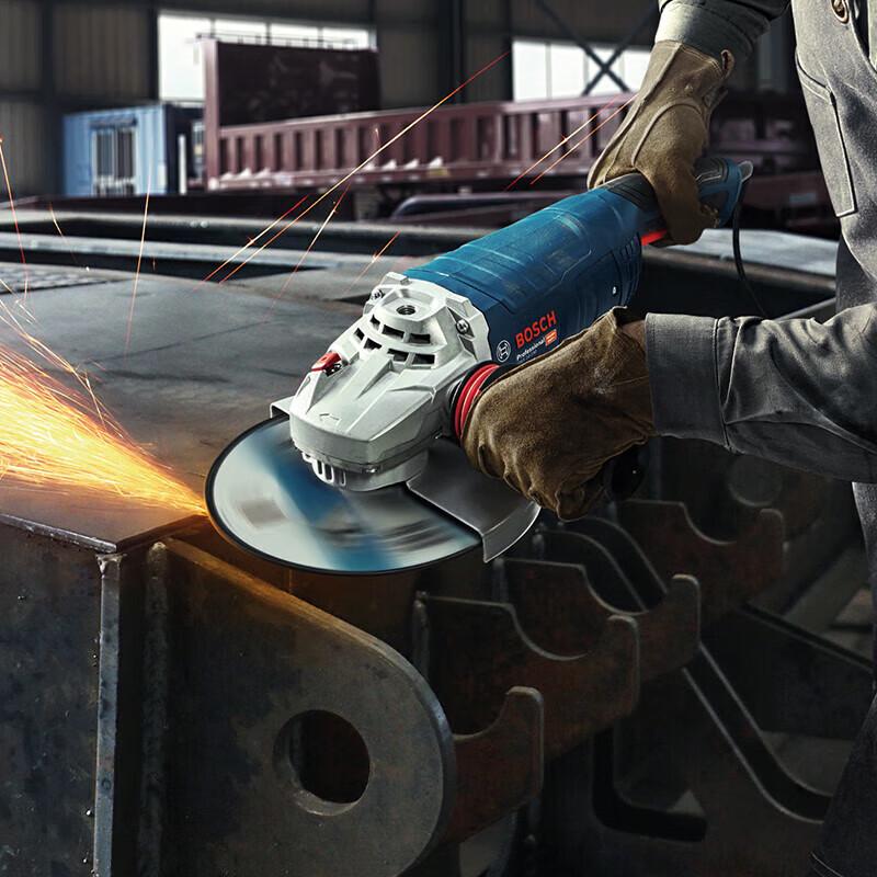 Bosch GWS 24-180/230JZ 2400W Industrial Angle Grinder CN Plug (adapter Included)