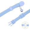 Breakaway Cat Collar with Bell, Safety Buckle Kitten Collar, Elastic Strech Quick Release, Adjustable Lightweight Collars for Girl Boy Cats, Pet
