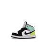 Jordan Air Jordan 1 Mid TD White Black Volt Green Glow 640735-175