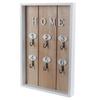 WallMounted Key Rack Wooden Key Organizer Hanger Decorative Key Hanging Holder Decor