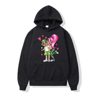 Bluzy z nadrukiem albumu rapera Feid Ferxxo dla par Kawaii Moda Bluza Unisex Kobiety Hip Hop Luźna Bluza Estetyka Y2k Streetwear