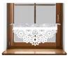 Z17 Kitchen curtain FLOWERS WITH BUTTERFLIES openwork decoration 60x30