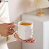 Abstract Human Face Ceramic Mugs Creative Cup Dining Table Coffee Mug Milk Cups Afternoon Tea Teacup Fruits Juice Container