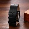 Men's Square Watch with Genuine Leather Strap, 3ATM Water Resistance: Analog Display, Calendar, Japanese Quartz Movement, Leisure, Business, Stylish