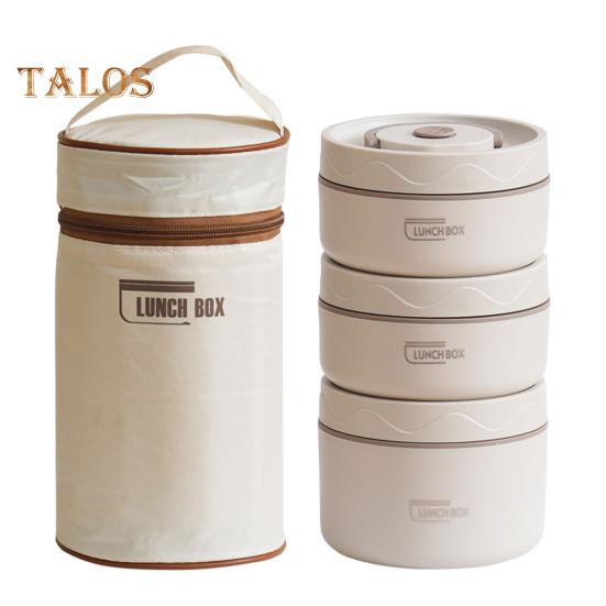 Contenedor Bento 3H de 1/2/3/4 Uds., contenedor de tiempo de conservación del calor, práctico contenedor de frutas para comida de Picnic de calidad alimentaria para uso diario