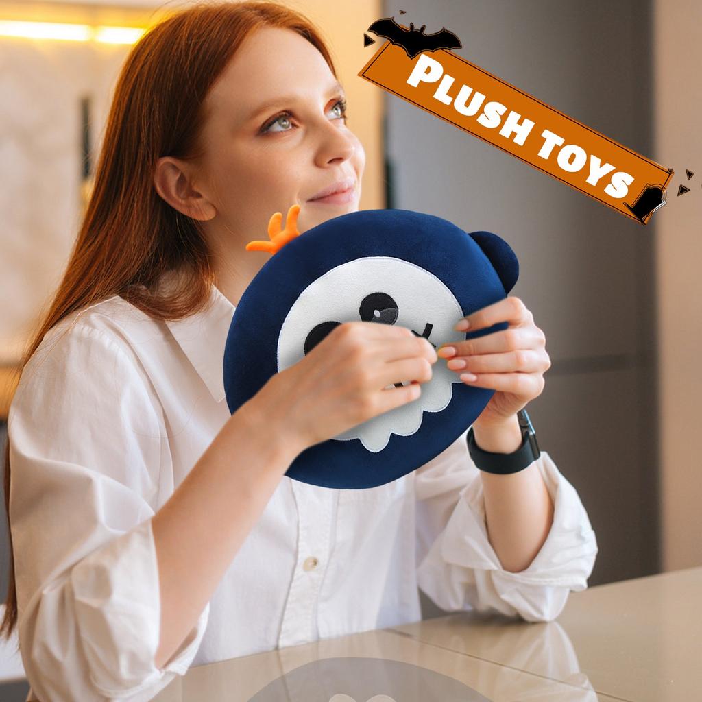 Halloween Skulls Plush Doll Skulls Pillow Toy For Boys And Girls