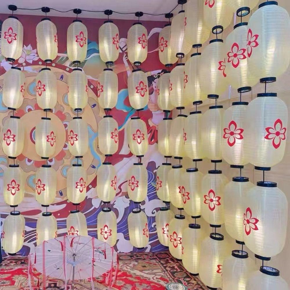 

Unique Outdoor Decoration Lantern Cloth Hanging Lantern Winter Melon Lantern New Year M-D