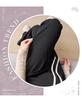 2024 Spring/Summer Maternity Wide-Leg Drawstring Pants - Long, Straight-Leg, No Belly Support, Casual Fit