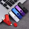 32GB Metal Dual-Use Rotating USB Drive for Android and Apple Devices