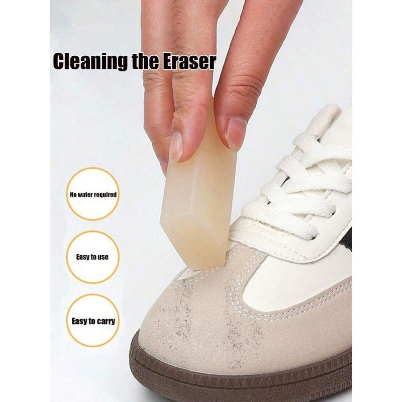 1pc Portable Suede Shoe Cleaner, No Water Needed, Easy To Carry, Suitable For Cleaning Velvet, Leather, Sneakers And White Shoes
