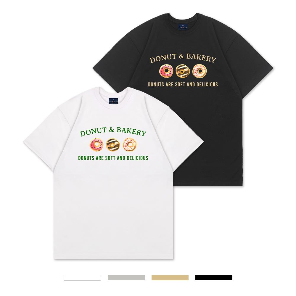 Elleonasi Donut Basic Oversized Short Sleeve T-Shirt