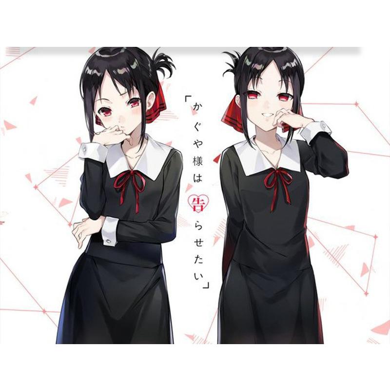 Scione Anime Miss Kaguya Cosplay Costume Kaguya Shimiya Fujiwara Chihua Costume Dress JK Uniform