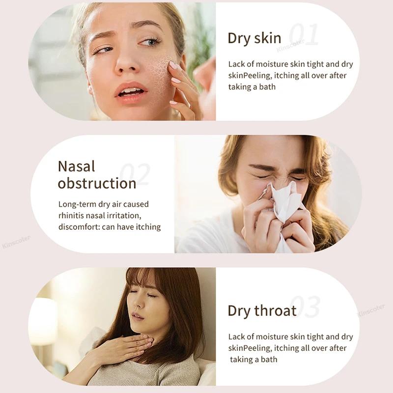 Large Capacity 2L Double Spray Humidifiers USB Ultrasonic Silent Aroma Diffuser Cool Mist Maker Air Purifier for Home Office