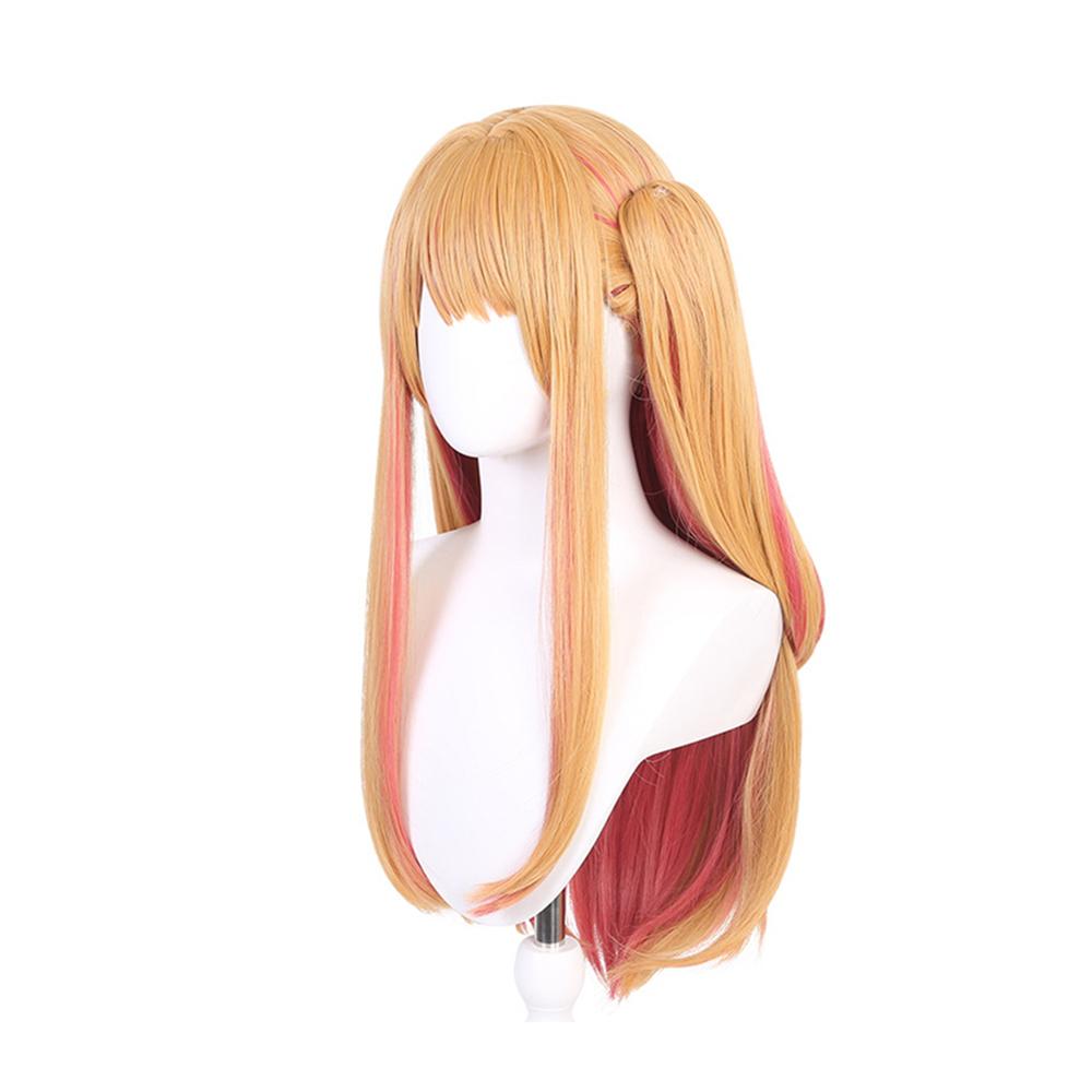 Japanese Anime Oshi No Ko Girls Hoshino Ai Cosplay Costume Carnival Vintage Pink Lolita Dress Rubii Akuamarin School Uniform Wig