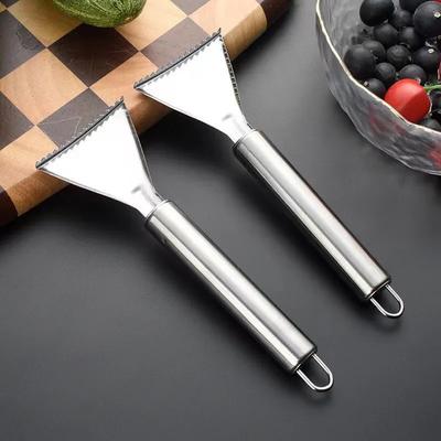 1pc Stainless Fish Scales Scraping Graters Fast Remove Cleaning Peeler Scraper Bone Tweezers Tool Gadges Kitchen Accessorie