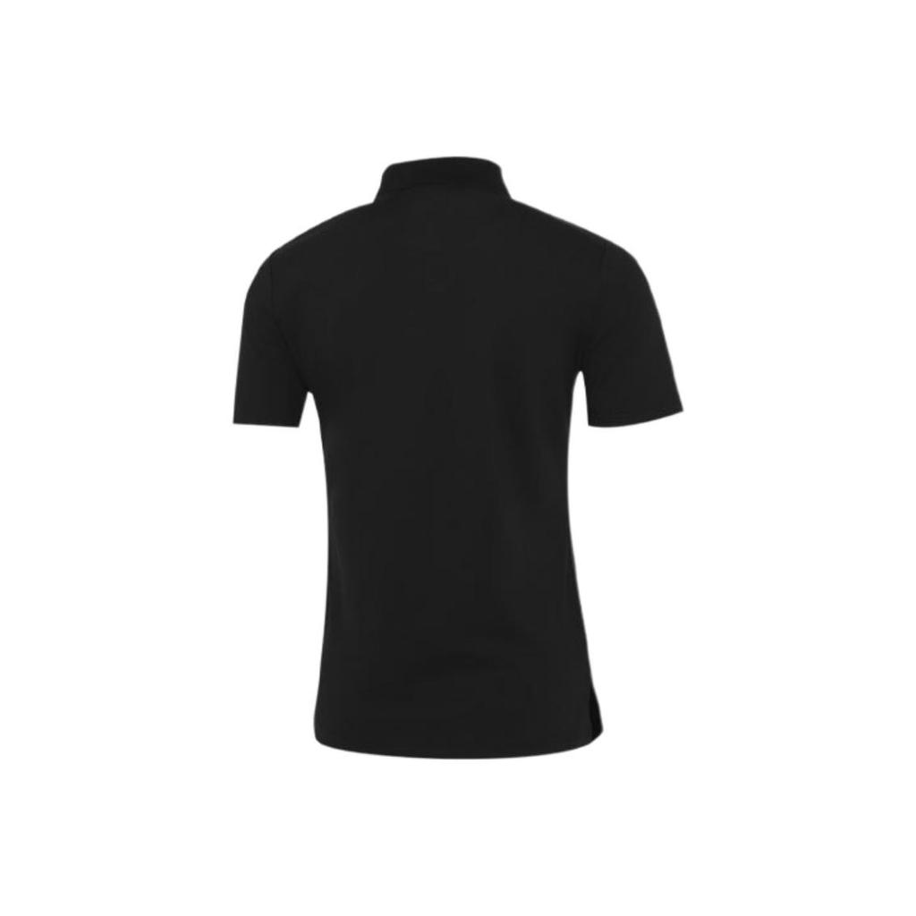 Under Armour Codzienna Sportowa Oddychająca Jednokolorowa Koszulka Polo z Krótkim Rękawem Damskie Topy Czarna 21500543-001