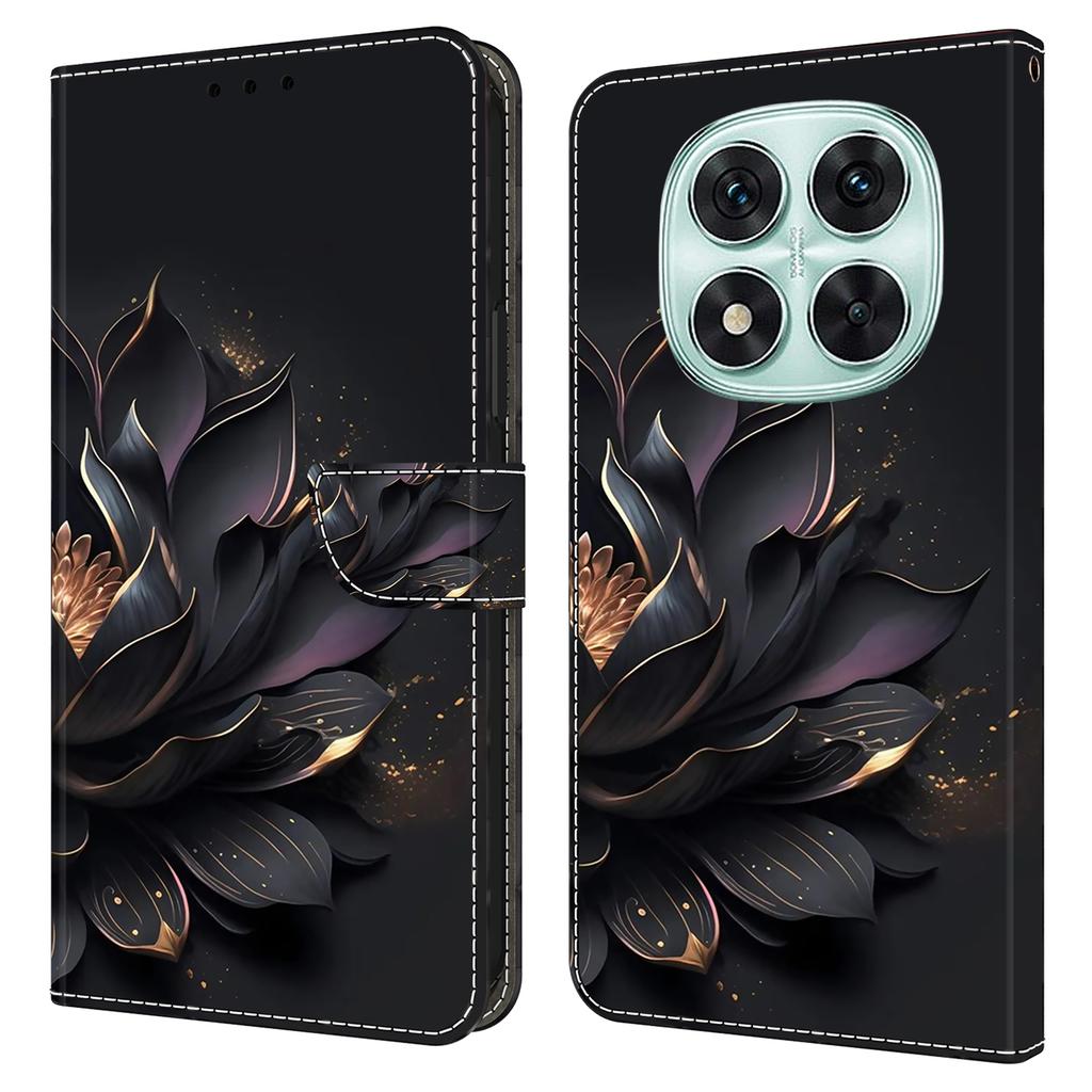 For Xiaomi Redmi Note 14 Pro 5G Case Magnetic Clasp 3D Pattern Leather Wallet Phone Cover