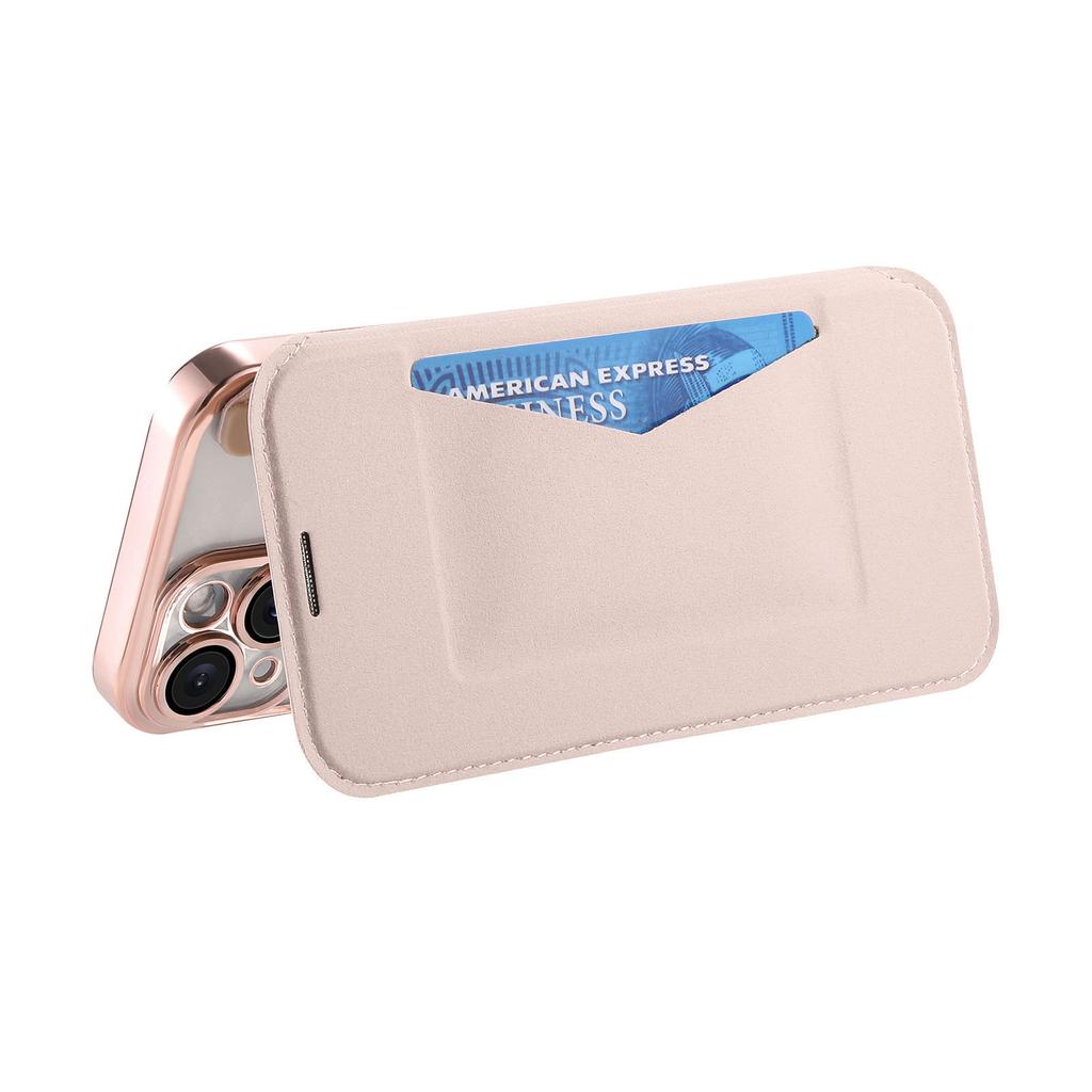 Für iPhone 13 Pro Hülle Kompatibel mit MagSafe Abnehmbare Leder Handyhülle mit Objektivfolie