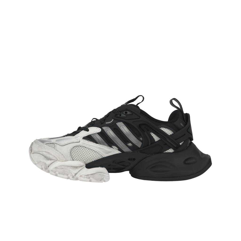 adidas XLG Runner Deluxe White Black Unisex Sneakers Crystal-White Core-Black Iron-Metallic JR0861