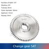 CJ0618 Ingranaggi Metallici Metrici e Imperiali/Ingranaggio Albero Principale/Ingranaggio Avanzamento 20T/25T/30T/35T/40T/45T/50T/60T/80T/54T/55T/57T/65T/72T