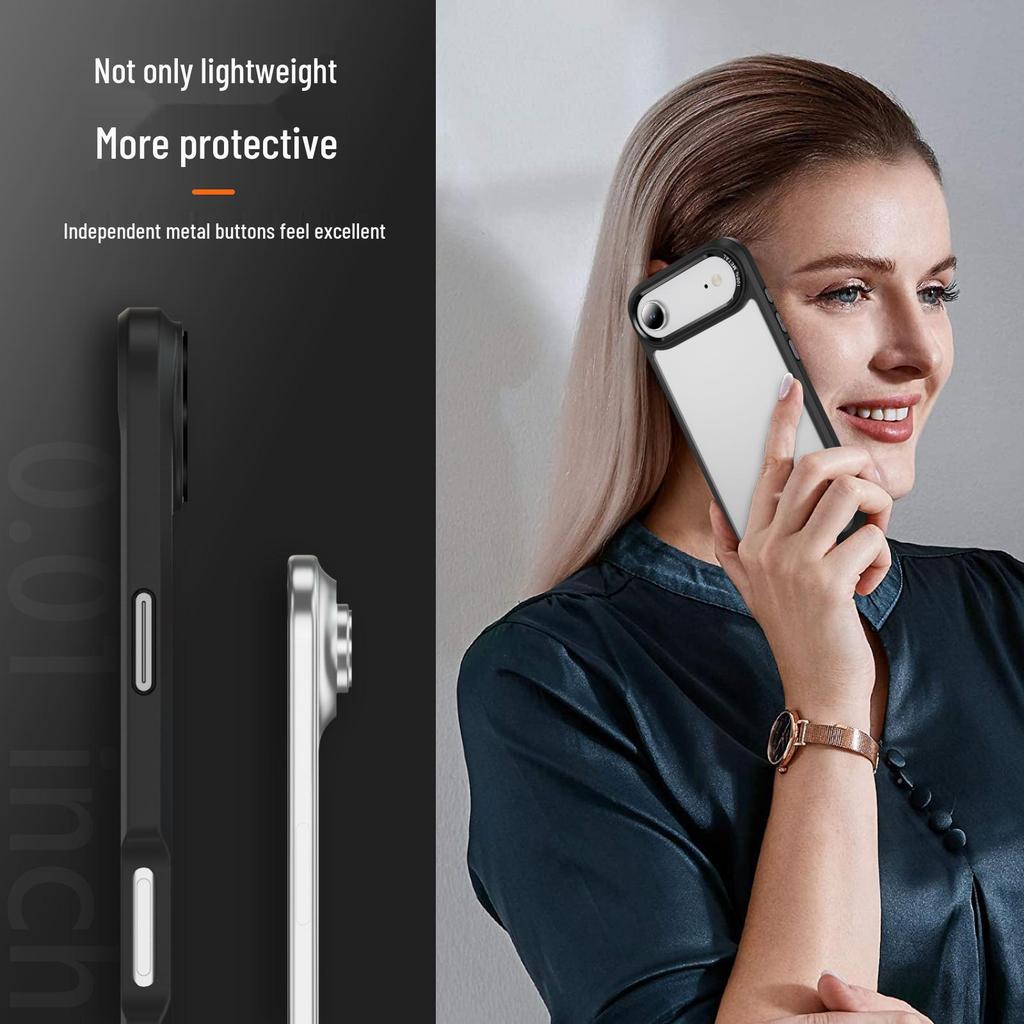 High-Transparency Acrylic Lens Protector Case for iPhone 17 Air