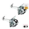 BDP769-1 2 Pieces Front Left AND Right Door Catch Hinge Brake Stop Check Strap Limiter for Peugeot 3008 MK1 T84 0U 5008 MK1 T87 0U 0E 9181Q2