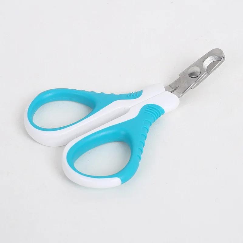 Krallenschneider für Haustiere, Krallenpflegezubehör, Nagelknipser für Hunde und Katzen, Pflegeschere aus Edelstahl