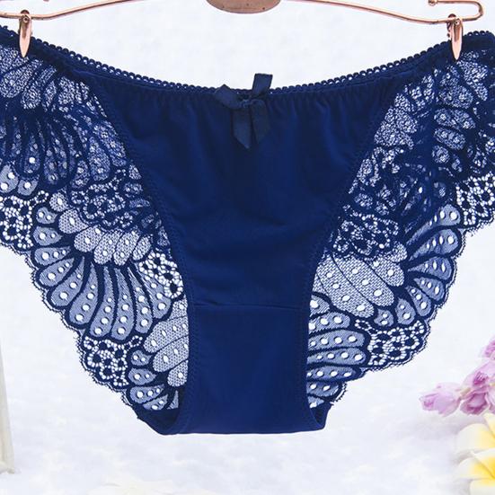 Trendy dámské spodky chladivé elastické dámské kalhotky Pure Color s nízkým pasem pro vnitřní nošení
