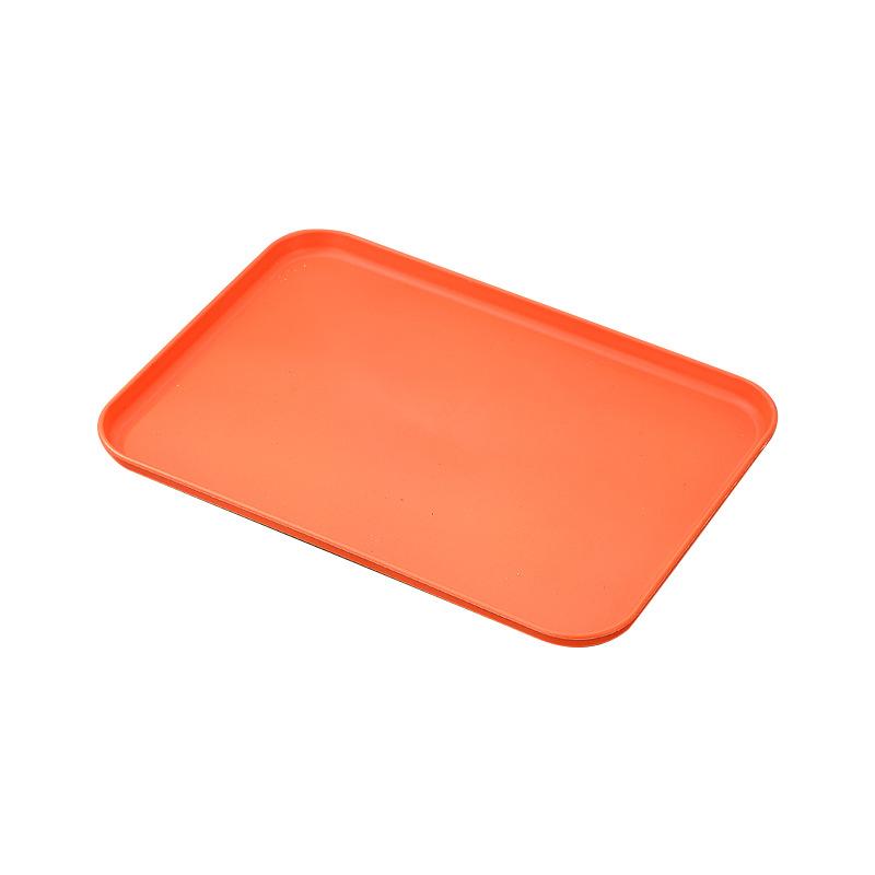 Thickened New Color Large Tray Creative Kindergarten Restaurant Tea Snack Tray Fruit Tray Fast Food Serving Tray