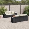 VidaXL Garden Lounge Set with Cushions 7 Pcs, Sofas and Patio Table, Outdoor Patio Furniture Set, Modern, 3257666