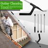 Gutter Cleaner Leaf Cleaning Tool Eaves Tool Pole To Leaves And Debris-ABGL