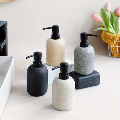 1PC Empty Bottle Simple Imitation Sandstone Home Hand Sanitizer Bottles Travel Lotion Dispensing Hotel Multiple Options Available