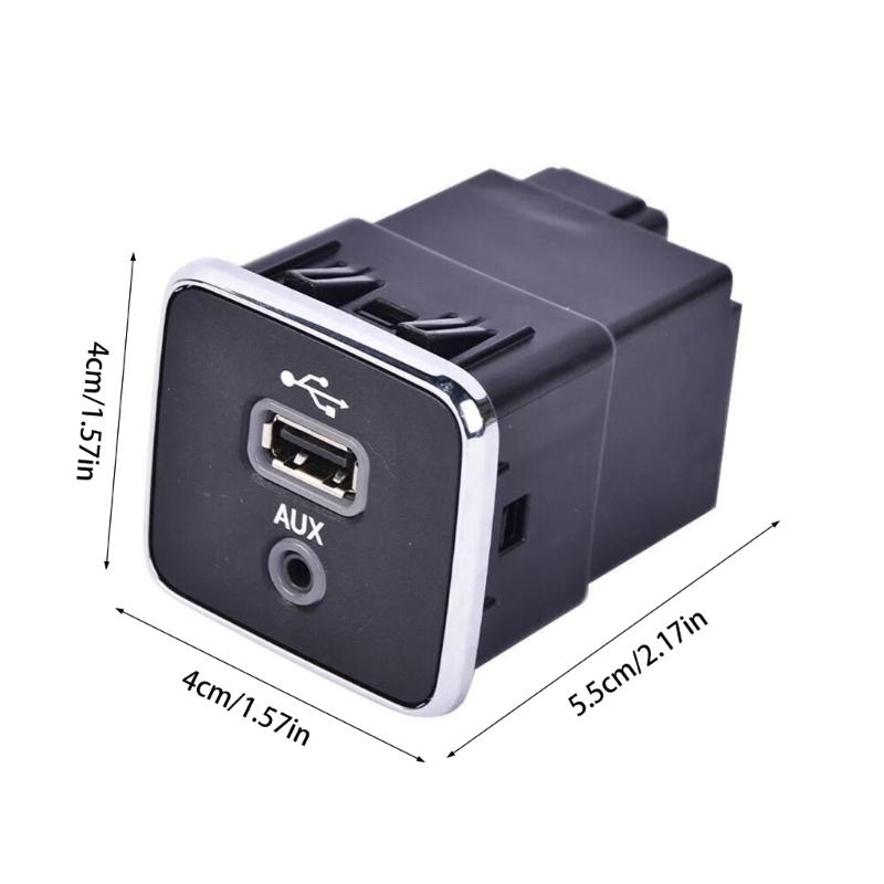 High Efficiency Front Charging Socket USB 5XG28DX9AD For 2017 2021 Compass Vehicle Weather Resistant