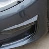 Pack of 2 Carbon   Fog Light Throwers for Car Accessories, Front Fog Light Thrower Cover, Self-adhesive, Scratch  , Water