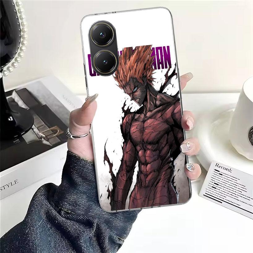 One P-Punch-Man Garou Soft Phone Case For Xiaomi Redmi 15C 15 13C 13 Poco X5 X6 X7 F7 Ultra M7 12C 12 10 10C 9C 9A 9T 9 Fundas P