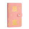 Waterproof Money Saving Challeng Book PU Leather Cash Budget Notebook  Bills Storage
