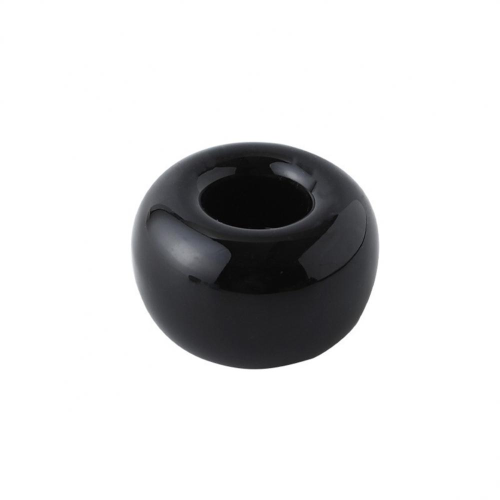 Ceramic Toothbrush Holder Home Multifunctional Mini Donut Toothbrush Base Frame Storage Rack Bathroom Shower Tooth Brush Stand