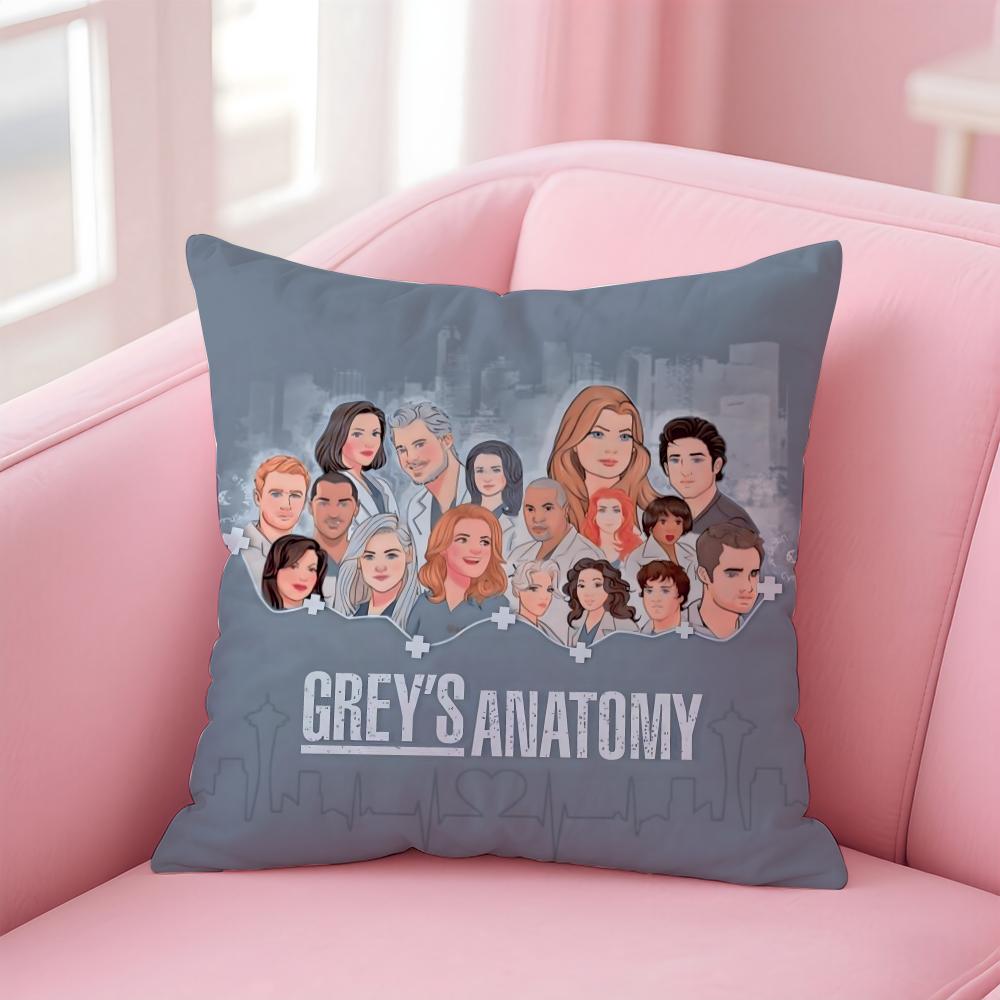 G-Greys Anatomy Kissenbezug für Zuhause & Auto, Vielseitig einsetzbar - Wendbar, Weich & Langlebig für den täglichen Gebrauch