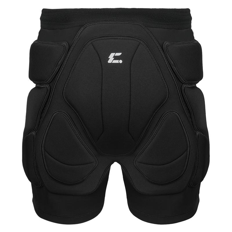 

COPOZZ Upgraded Ski Knee Pads Motorcycle Skating Sport Protective Skiing Butt Protector Padded Breathable Adjustable Gear Shorts M