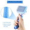 Pet Hair Remover Brush for Dogs And Cats Long Hair Grooming Comb Bath Cleaning Brush Essential Pet Supplies