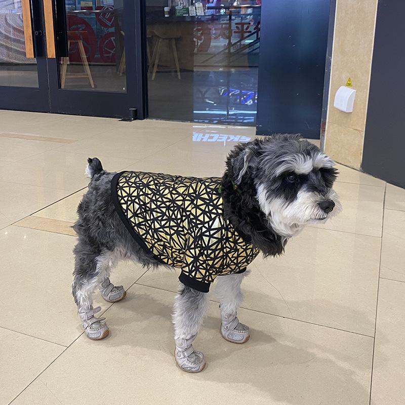 Dog T-Shirt Dog Clothes Bronzing Pets Pet Clothes
