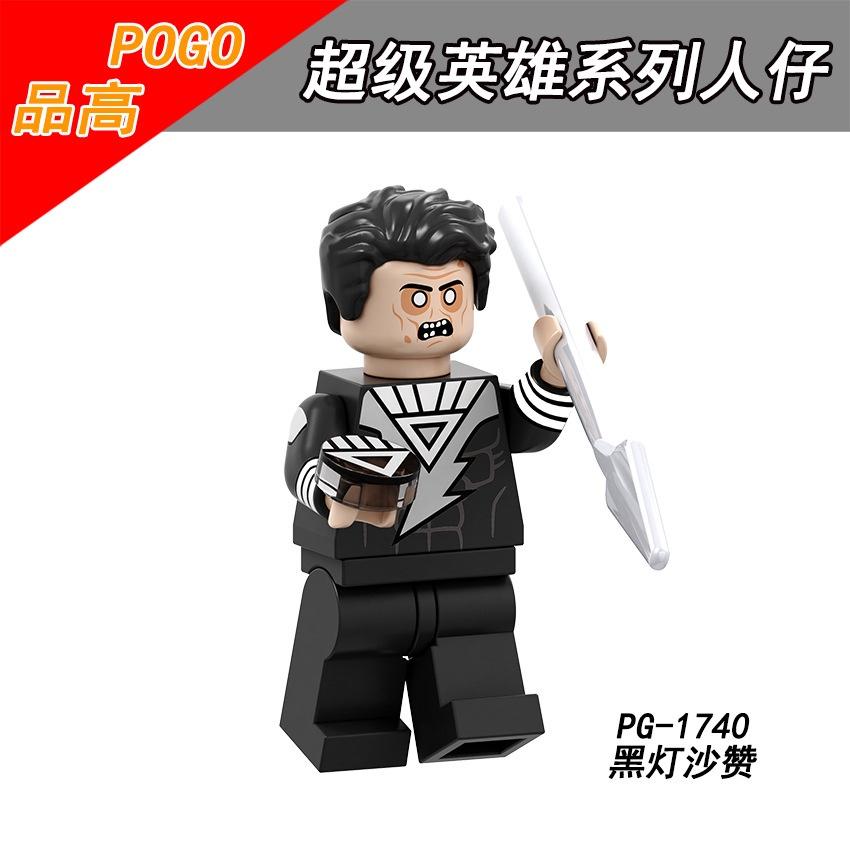 Minifigures Superhero Building Blocks Figurine Hulk Spider-Woman Toy