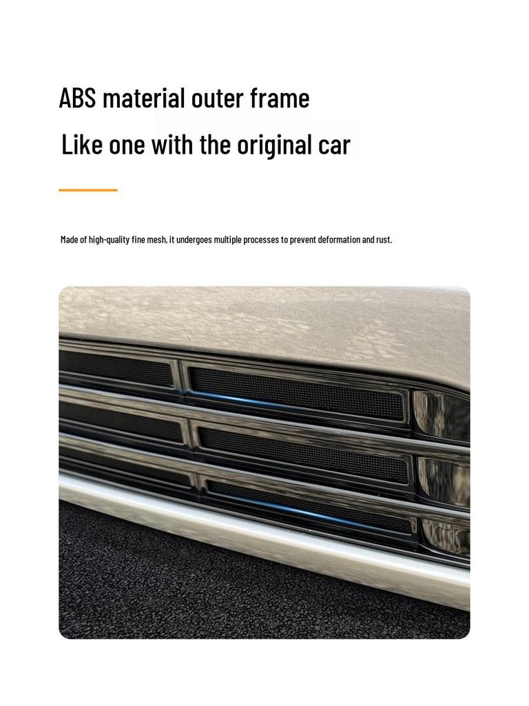 22-23 BYD Yuan PLUS Grill Siatka przeciw owadom: Osłona przed kurzem i komarami, bez klamer