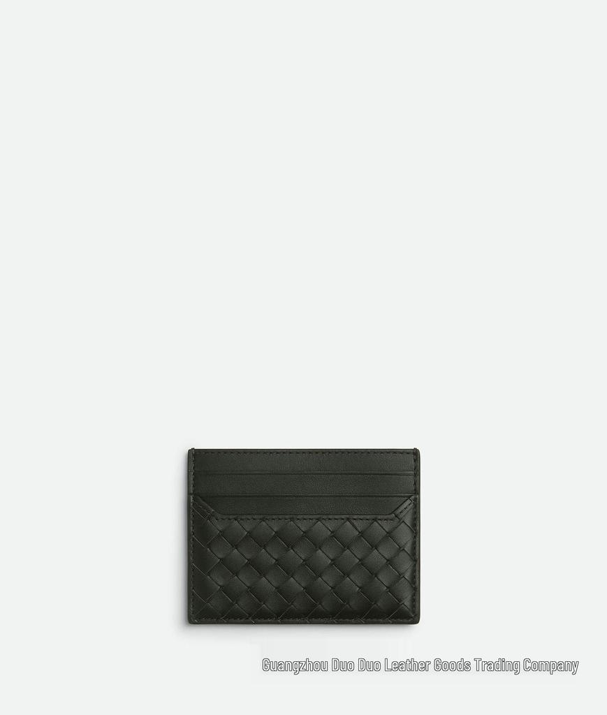 Premium Ultra-Thin Genuine Leather Card Holder with Double-Sided Multi-Slot Design