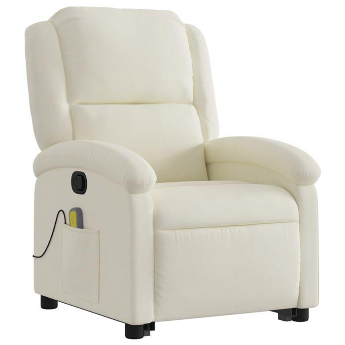 VidaXL Reclining Massage Armchair, Relaxation Chair with Adjustable Backrest and Footrest, Salon Seat Room of 3204320