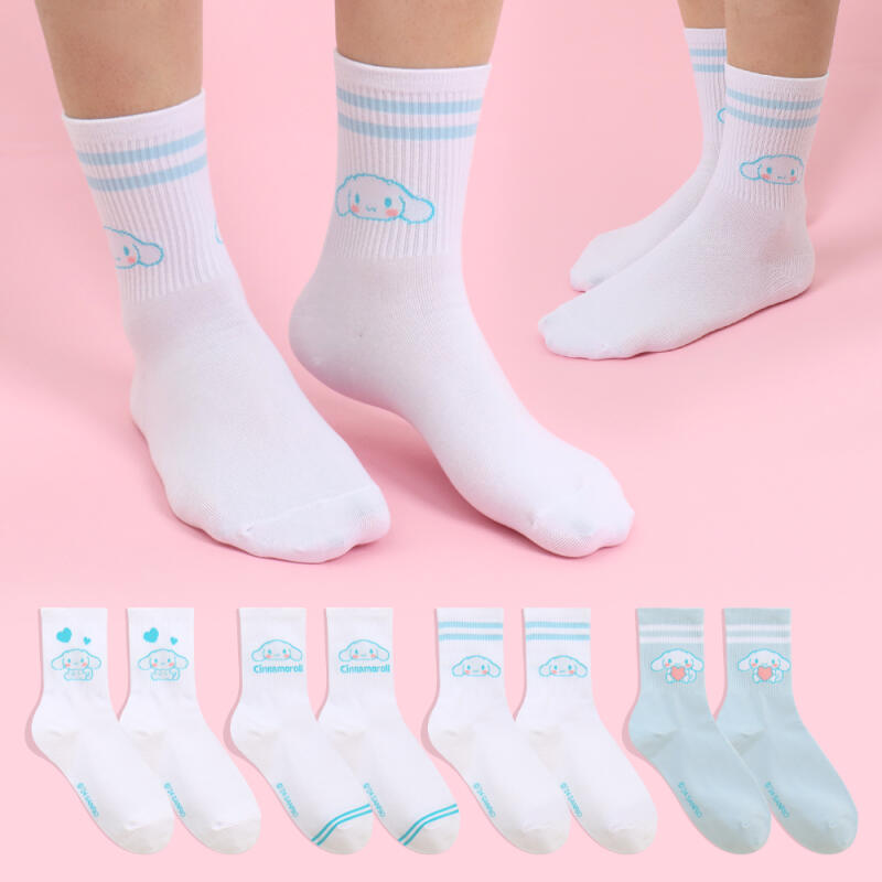 Cinnamoroll Multi-Adult Socks 4-Pair Set No. 24