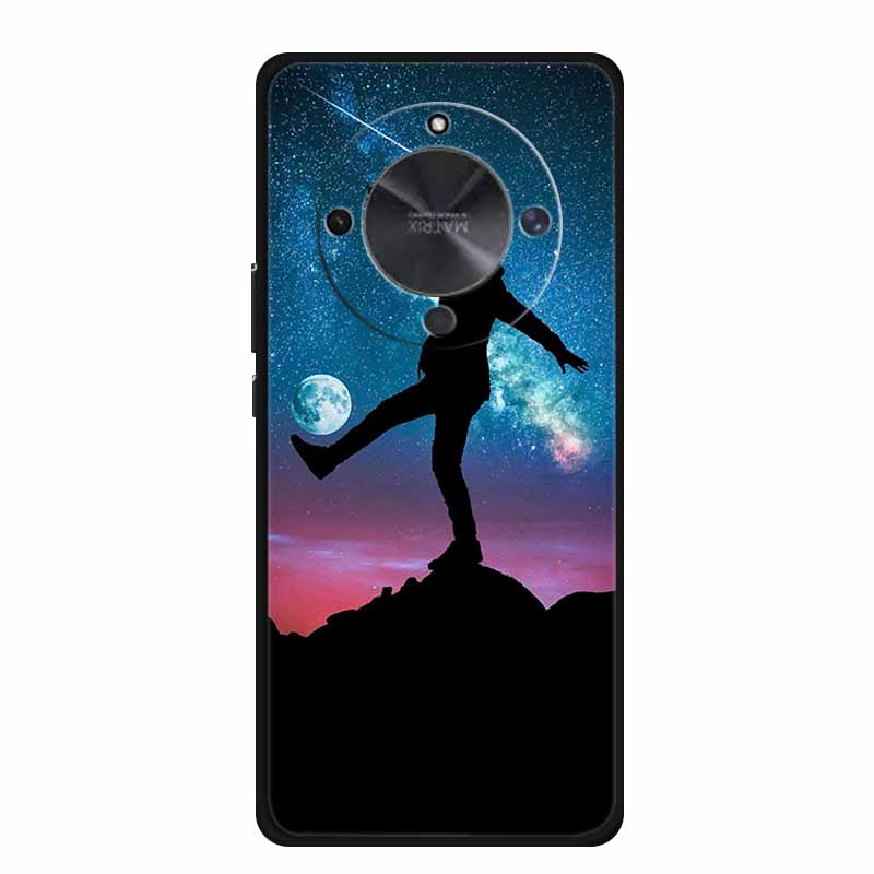 For Honor X70 MTN-AN00 5G Phone Case Shockproof Black Soft Silicone TPU Back Cover For Honor X 70 X70 Cases HonorX70 6.79" Coque