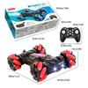 2.4g Four-Wheel Drive Spray Remote Control Stunt Car Colorful Led Light Gesture Sensor Independent Control Sound and Light Cool