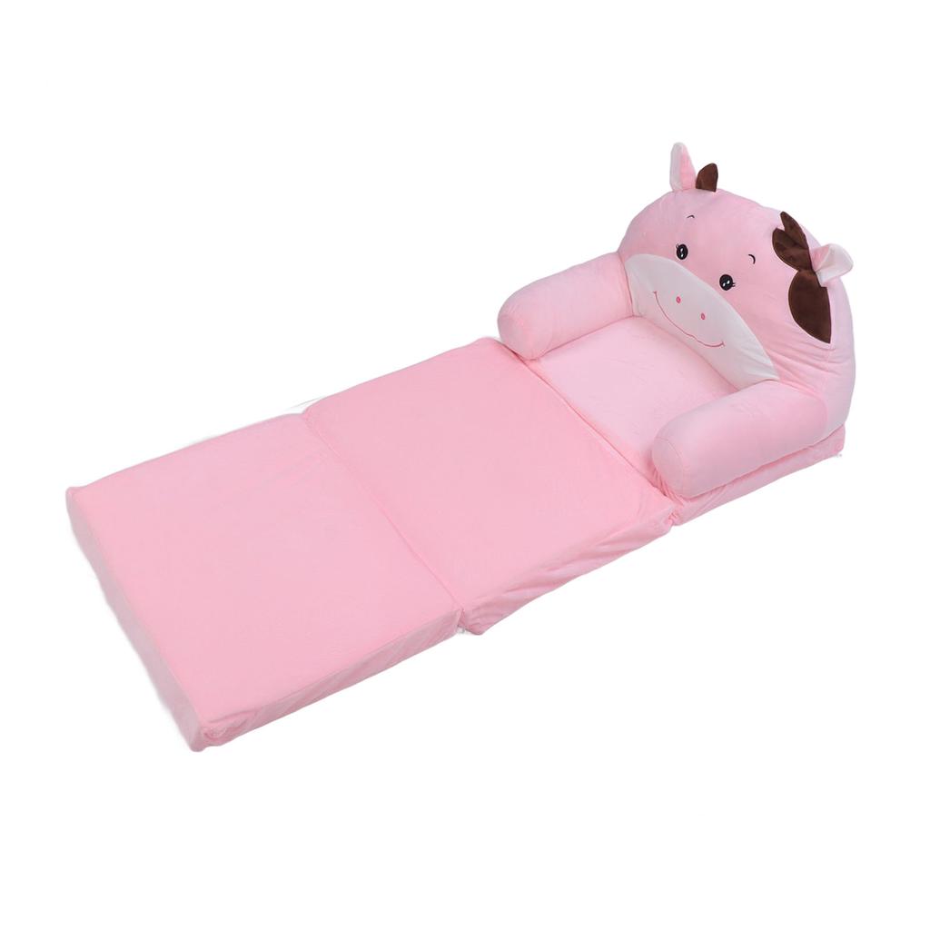 Faltbares Kindersofa, süßes Cartoon-Design, weich und bequem, für Kinder, Klappcouch, Schlafsofa für Jungen und Mädchen