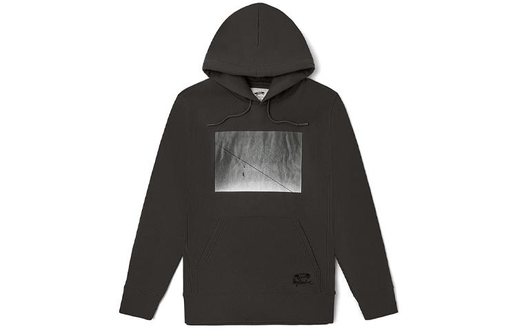 Men's Vans X LEICA Sweatshirts Unisex Black Hooded Moderate Regular